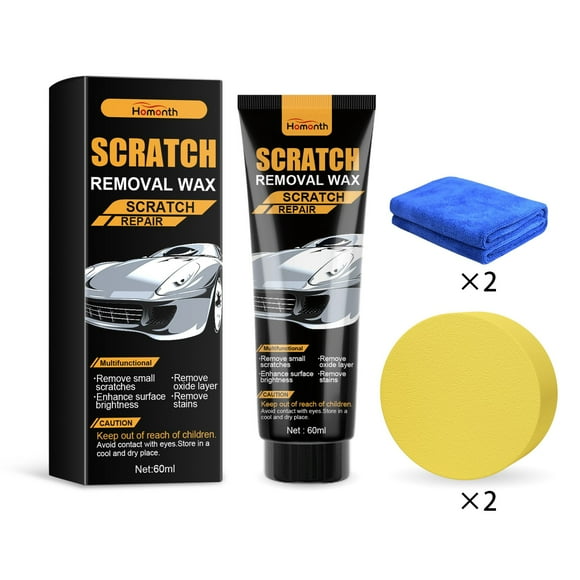 Amzcrzy Home Tools, Gardening Tools, Home Improvement, Car Scratch Repair Cream Car Paint Fine Scratch Polishing Coating Scratch Removal Retrofit Cream 60ml A chopper
