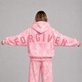 thumbnail image 2 of Christian Hoodies for Women Men Maple Leaf Print Forgiven Hoodie | Jesus Hoodies for Women Men Graphic Casual Hooded Sweatshirts Long Sleeve Pullover Hoodies, 2 of 5