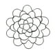 thumbnail image 4 of Fiudx Decoración del hogar Soporte para arreglos florales moderno y con forma de hierro Dispositivo auxiliar para arreglos florales con forma de hierro, 4 of 5