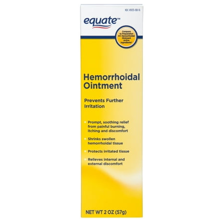 Equate Hemorrhoidal Ointment, 2 Oz