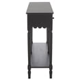 thumbnail image 4 of Safavieh Haven Wood 2 Drw Large Console in Matte Black, 4 of 11