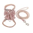 thumbnail image 1 of Miangastore 1 Set of Cat Vest Leash Pet Cat Harness Traction Leash Adjustable Cat Traction Rope, 1 of 9