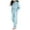 Bleu Clair, variante sur MEZZALL Ensemble de Sport pour Enfants Fermeture Éclair Col Montant Hauts et Pantalons Filles Chandail à Capuchon Mode Décontracté Coupe Décontractée pour Tout-Petits, Bleu Clair, 8-9 Ans