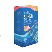 Nello Supercalm Calming Flavored Drink Mix Packets, Variety Pack, 1.8 oz, 10 Count