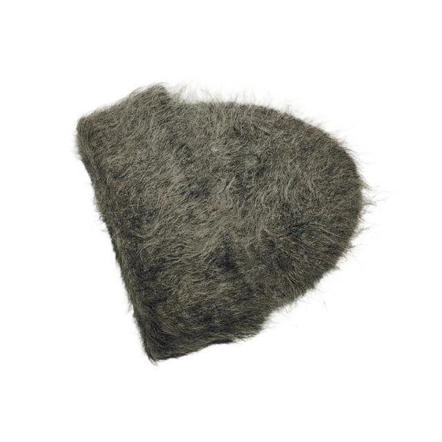 ZWP Bonnets en Laine d'Alpaga pour Femmes Bonnet Tricoté Chaud d'Hiver