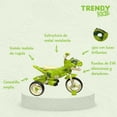 thumbnail image 3 of Triciclo Dino Verde Con Luces Trendy Kids, 3 of 7