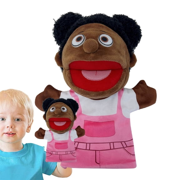 BotaniNest Family Hand Puppet School Family Puppet Interactive Show Puppet Role Play Toy Puppet With Removable Mouth Suitable For Children And Teenagers