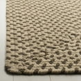 thumbnail image 3 of SAFAVIEH Braided Coleman Solid Cotton Reversible Area Rug, Beige/Brown, 5' x 8', 3 of 10