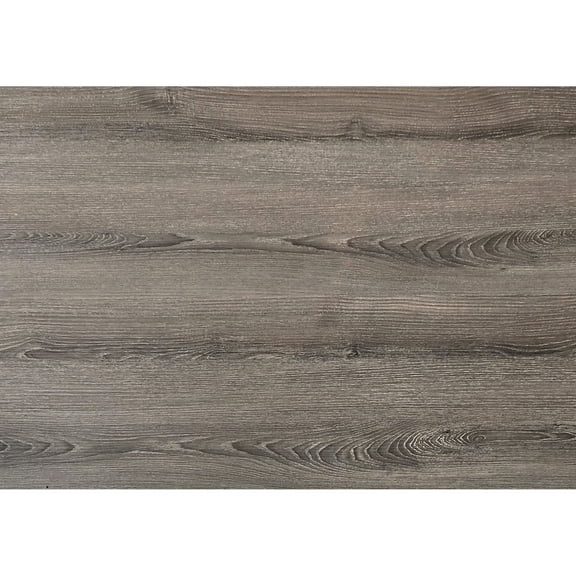 Modern Side Table With Lamp Storage - Dark Taupe Laminate And Metal X Base For Bedroom, Living Room Space &