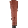 thumbnail image 4 of Naturalizer Women's Rena Wide Calf Knee High Boots Cider 12M, 4 of 5