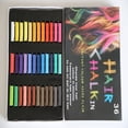 thumbnail image 2 of WIZUTIZ 36 Color Hair Chalk Temporary Coloring DIY Non Salon Kit Instant Clearance Sales, 2 of 2