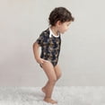 thumbnail image 4 of Balery Watercolor Snake Skin Pattern Baby Climbing Clothes Infant Bodysuit Cute Infant Bodysuit Baby Romper-2 Years, 4 of 7