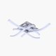 thumbnail image 5 of Moyic Luz LED de techo Quad Down Lamp Accesorio de iluminación para dormitorio Baño Cocina Pasillo Iluminación y accesorios Luz blanca Moyic HA000236-02B, 5 of 6