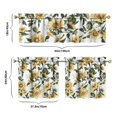 thumbnail image 6 of Farmhouse Wildflower Curtains 24 Inch - 3 Panel Vintage Country Set with Bohemian Floral Print, Rod Pocket Window Treatment, 6 of 6