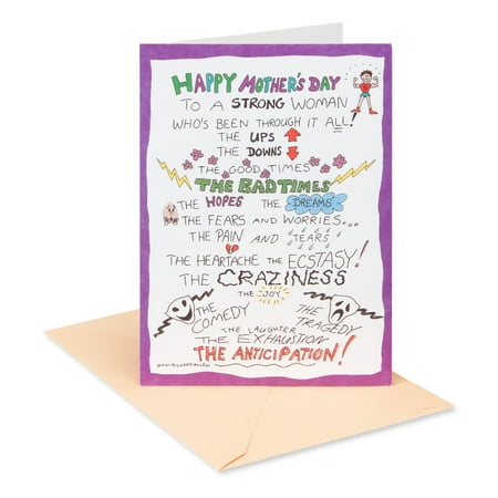American Greetings Mother's Day Card for Anyone (To A Strong Woman)