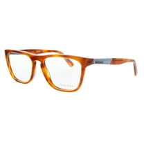 Diesel DL5249 Red Havana Square Eyeglasses for unisex
