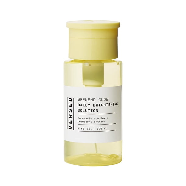 Tónico facial Versed Weekend Glow, iluminador diario, vegano