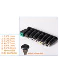 thumbnail image 2 of AU Adaptador de fuente de alimentación de 60w CC 6v 9v 12v 15v 16,5v 18,5v 20v 3a con cargador USB, 2 of 3