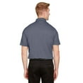 thumbnail image 2 of Men's CrownLux Performance Address MÃ©lange Polo - NAVY HEATHER - 4XL, 2 of 3
