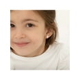 thumbnail image 2 of 925 Sterling Silver Majestic Pink Enamel Unicorn Screw Back Earrings for Girls, 2 of 6