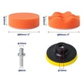 thumbnail image 5 of Juego de 31 almohadillas de esponja para pulir y almohadillas de pulido de 3 pulgadas, kit de almohadillas para pulir el coche, almohadillas de espuma para pulir el coche, accesorio pulidor, 5 of 5