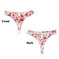 thumbnail image 3 of Fotbe Gnome Merry Christmas Tanga Sin Costuras para Mujer con Estampado – Panties Invisibles, Transpirables y Cómodos para Uso Diario-X-Large, 3 of 6
