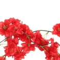 2 M Wedding Decoration Flowers Red Faux Artificial Vines High Simulation