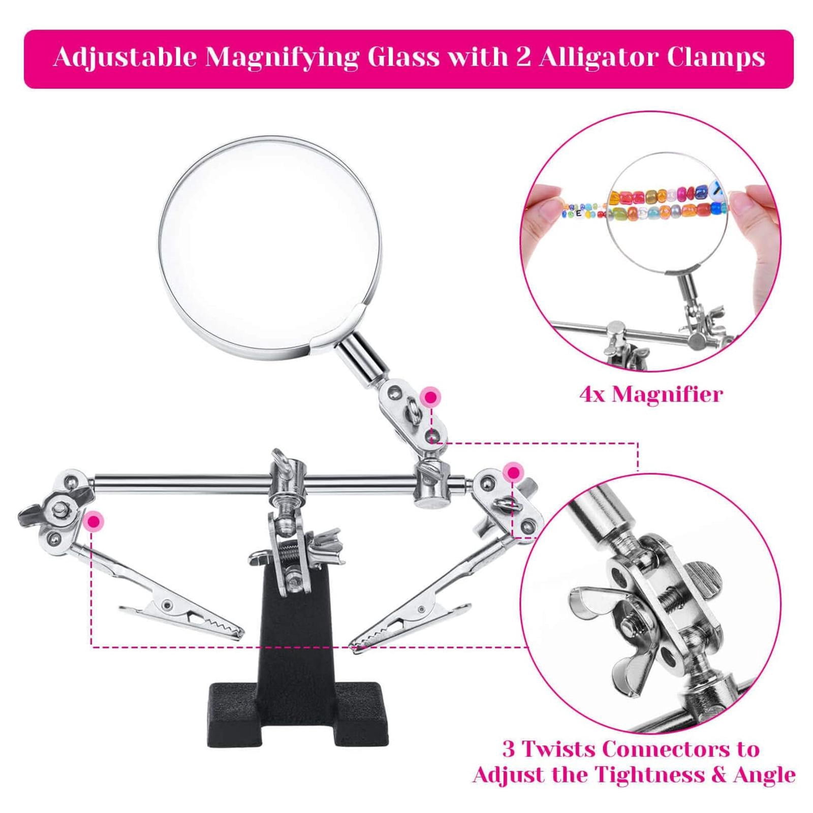 FVDPWYE Jewelry Making Kit Earrings Findings DIY Craft Supplies Black Pliers