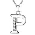 thumbnail image 3 of 26 Letters Necklace Diamond Fashion Accessories Gifts For Lovers Girlfriend, 3 of 9