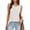 White, variant on FRSASU Womens Tank Tops Summer V Neck Pleated Sleeveless Blouses Casual Fashion Going Out Vest Tops White