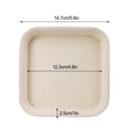 thumbnail image 2 of Water Dripping Catch Saucer Flower Pot Trays Square Pallet Resin 6Ocs 6PCS Planter Gardening Tools, 2 of 5