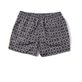 thumbnail image 4 of ZQUUVOU Men's Swim Trunks 5 Inch Summer Beach Printed Shorts with Pockets Built In Liner Drawstring Quick Dry Swim Shorts Blue, 4 of 4