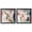 Black Frame, variant on Amonada Duet Shadowbox Print Sunset Wall Art Set by Art Remedy, White Frame, 16 x 16