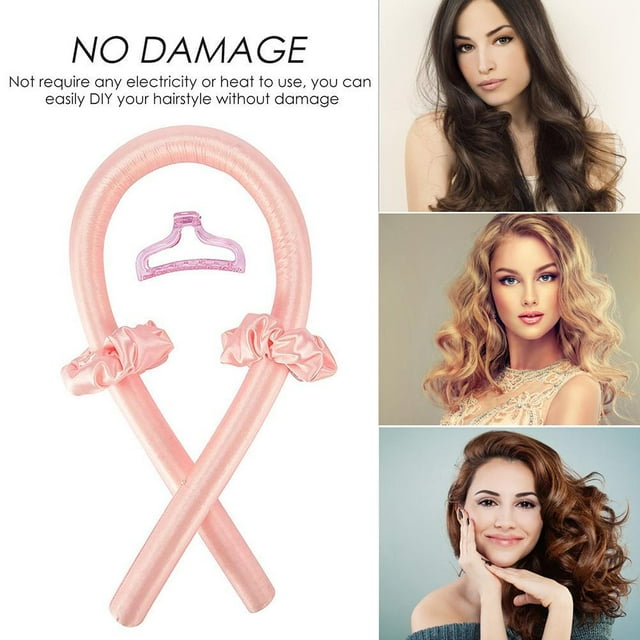 Cinta para rizar sin calor, cinta para rizos, rodillos para el cabello, diadema suave para dormir, rizadores para el cabello, herramientas de estilismo para el cabello DIY