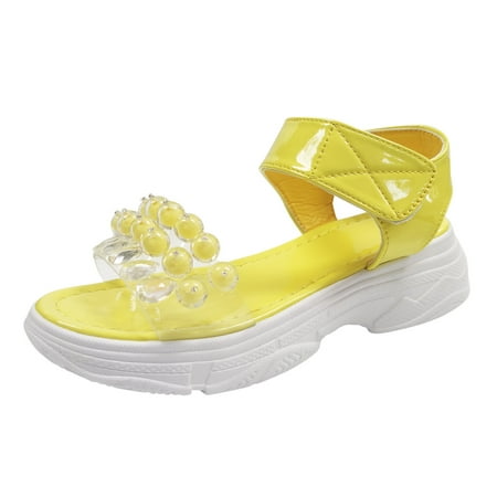 

gvdentm Shoes For Women Women Platform Rhinestone Sandals Muffin Beaded Sequin Sandals Womens Dressy Sandals Size 8