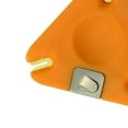 thumbnail image 4 of de Pesca Triangular, dos, Engranajes de Corte de Tres Tamaños, Una Herramienta Necesaria para de La Pesc , Naranja, 4 of 6