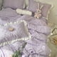 thumbnail image 5 of Juego de cama suave Juego de cama de tela cepillada Juego de cama suave con decoración de encaje Tela cepillada amigable con la piel Suministros de cama de princesa ANGGREK  Otros, 5 of 5