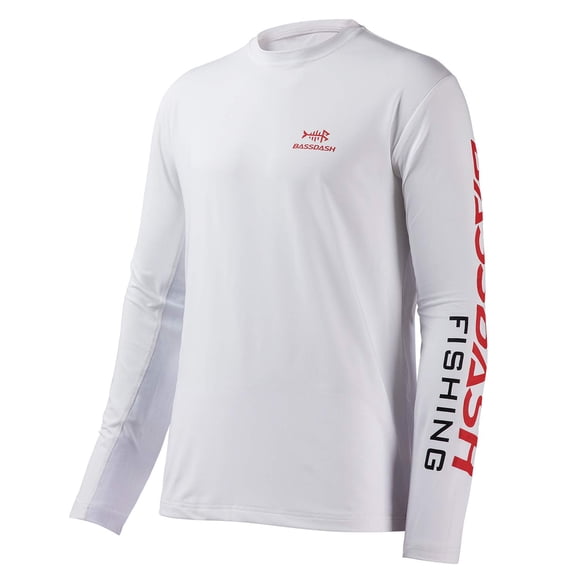 Camisa de Pesca BASSDASH de Manga Larga con Protección UV UPF 50+