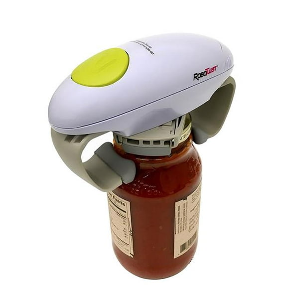 Chulovs - Ouvre-bocal électrique - gadget de cuisine solide et robuste pour  bocaux scellés - ouvre-bocal automatique mains libres avec moins d'efforts  pour ouvrir (Blanc) : : Cuisine et Maison