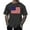Dark Gray, variant on Mens American Flag Patriotic Tshirts Oversized Big & Tall July 4th Graphic Tees Funny 250th Anniversary Summer Tops Light Blue, L