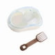 thumbnail image 4 of Bath Pet Hamster Baño Baña Limitadora Transparente Baño de Baño de Ardilla de PlásTico Con Azul de Pala, 4 of 7