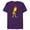 Purple, variant on The Simpsons Bart Simpson Elf Bart Holiday - Short Sleeve Blended T-Shirt for Adults – Customized-Yellow