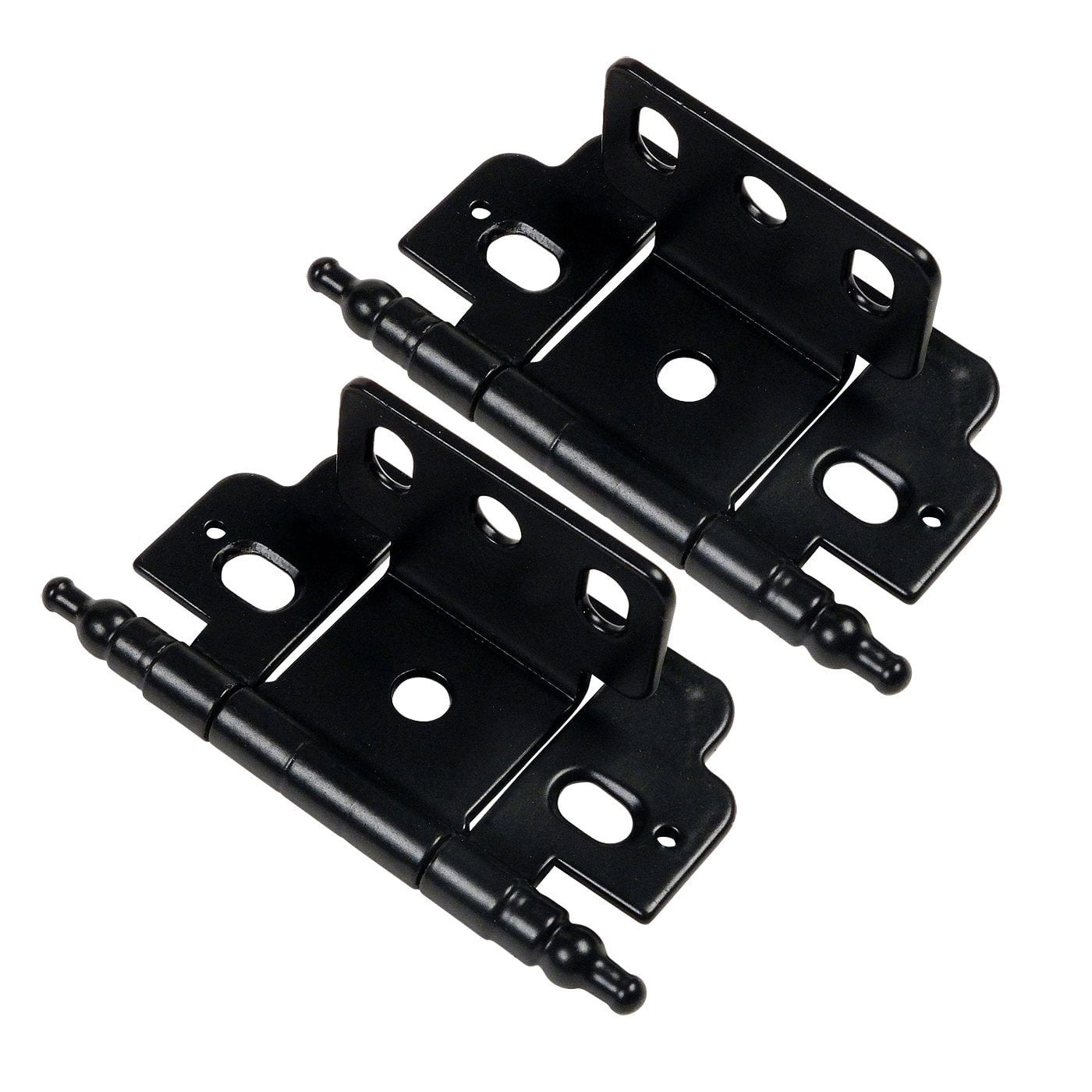 25 Pack Cosmas 13180-FB Flat Black 3/4 Inch Full Inset Partial Wrap Ball Tip Cabinet Hinge Pair 25 Pack Cosmas 13180-FB Flat Black 3/4 Inch Full Inset Partial Wrap Ball Tip Cabinet Hinge Pair