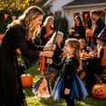 thumbnail image 3 of Halloween Witch Broom Prop - Detachable Party Costume Decoration for Adults and Teens B, 3 of 4