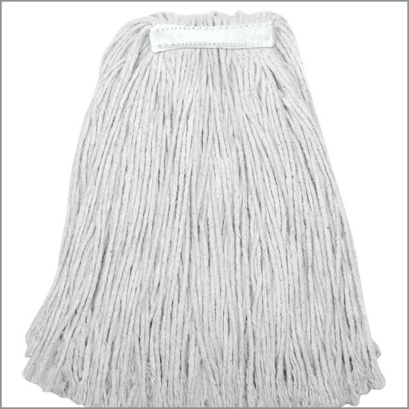 LOLA 4-Ply Natural Cotton Wet Mop Yarn Head Refill, Fits Most Mop Stick Handles - 1CT