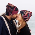 thumbnail image 5 of Lsque Romantic Heart Guitar Pattern Knitted Beanie, Unisex Winter Hat, Knit Hat Winter Beanies Thick Fisherman Beanies Cuffed Plain Skull Caps, 5 of 6