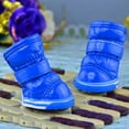 thumbnail image 3 of Waterproof Dog Boots Winter Pet Shoes, Outdoor Pet Snow Booties, Cold Weather Paw Protector with Anti-Slip Sole for Medium Large Small Dogs, 3 of 4
