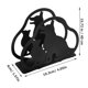 thumbnail image 2 of unbranded De Servilletas De Hierro Negro Animal Para Barras Y Mesas, 2 of 8