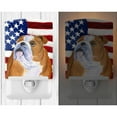 thumbnail image 2 of Carolines Treasures SS4017CNL USA American Flag with Bulldog English Ceramic Night Light 6x4x3" multicolor, 2 of 2