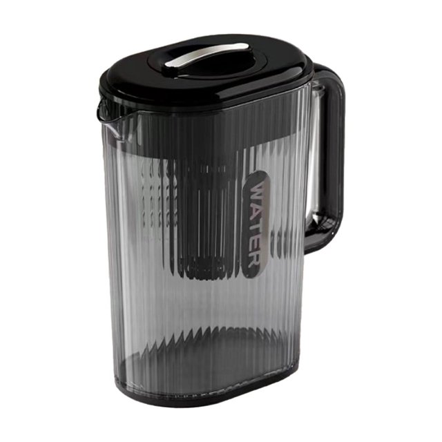 Dvruxg Glass Cold Water Kettle, Built-in Filter Water Pot, Large Capacity Hydration Kettle, Ergonomic Cold Water Cup